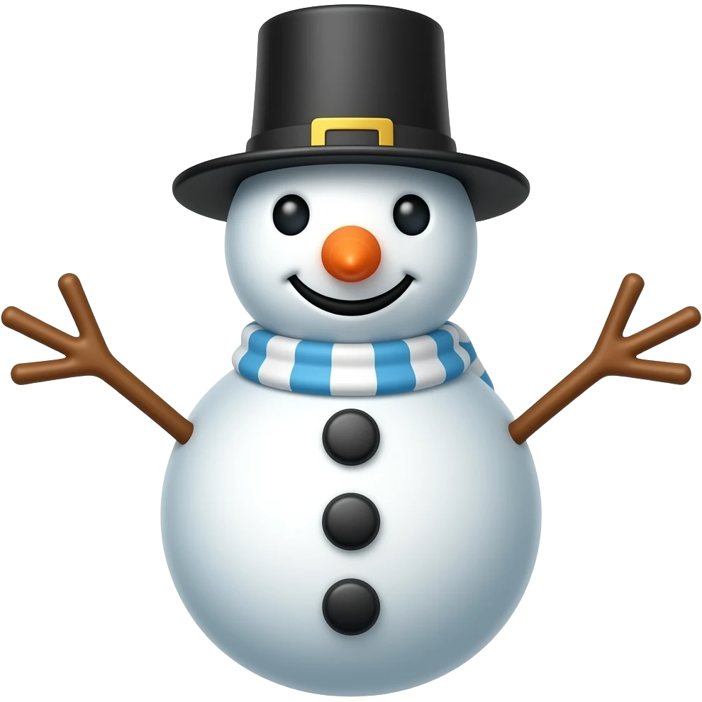 Snowman emoji