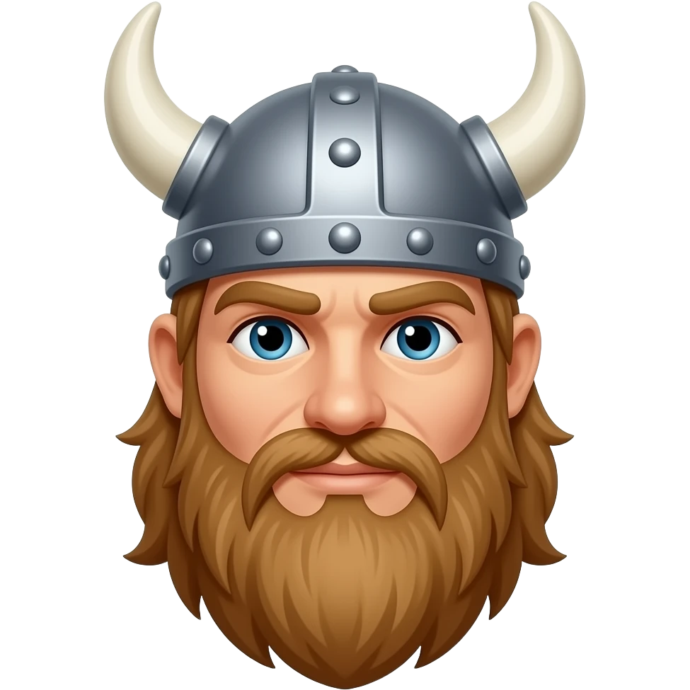 Viking emoji, not photo!! emoji