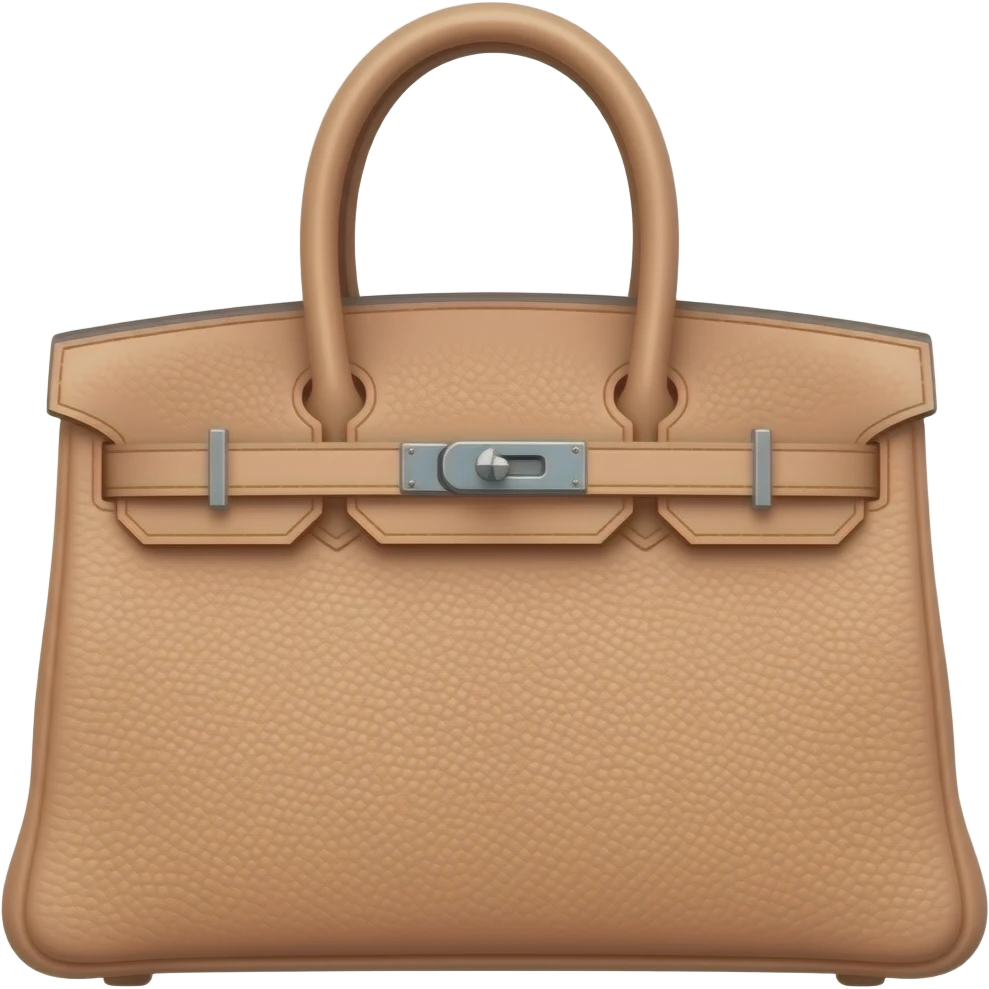 flesh color hermes bag emoji