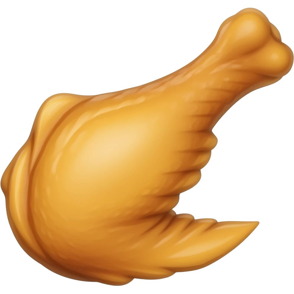 chicken wing emoji