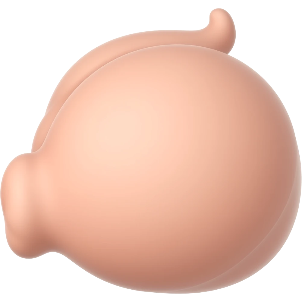 Penis and scrotum emoji