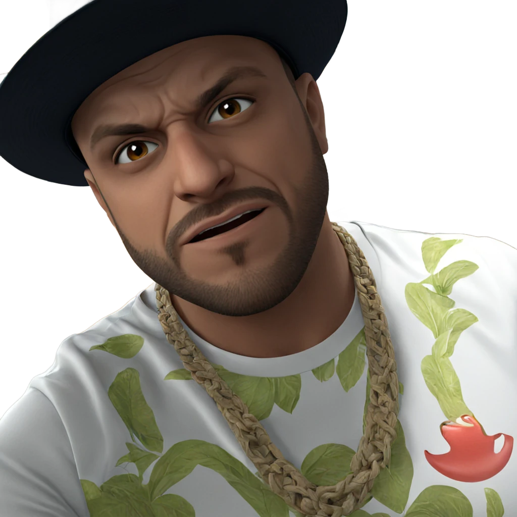 male portrait in white shirt emoji