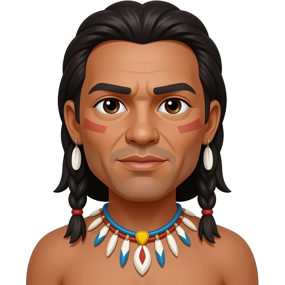 hombre de tribu emoji