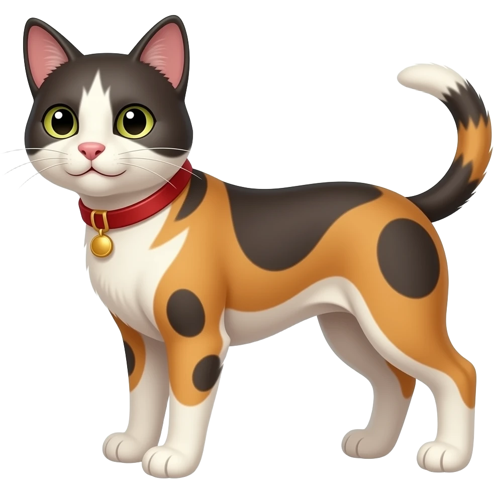 Kedi ile köpek birlesimi emoji