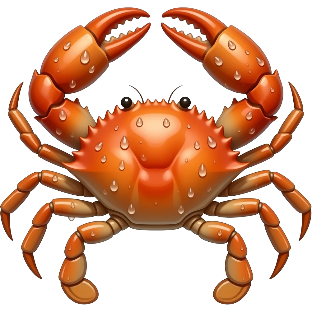 wet crab emoji