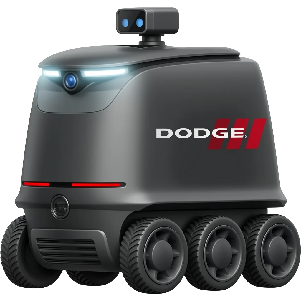 dodge delivery robot emoji