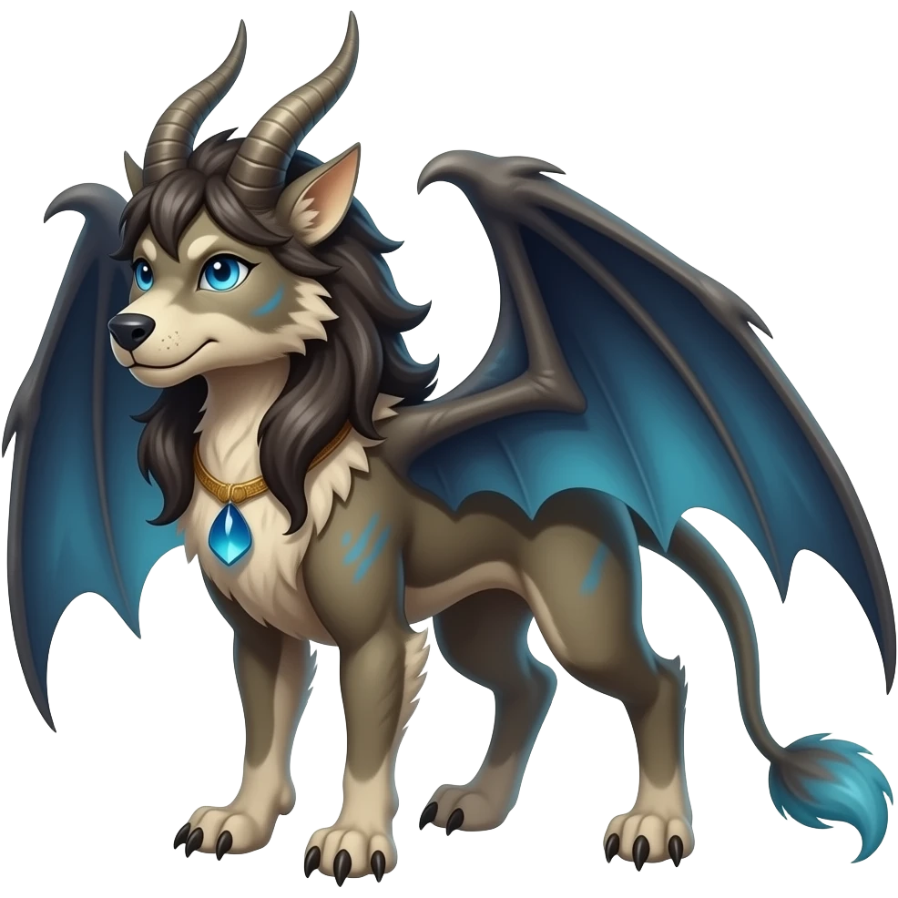 Thestral patronus emoji