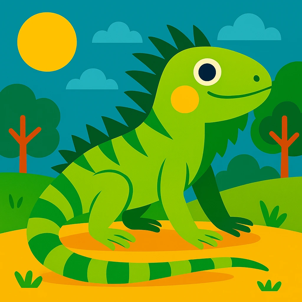 Iguana emoji