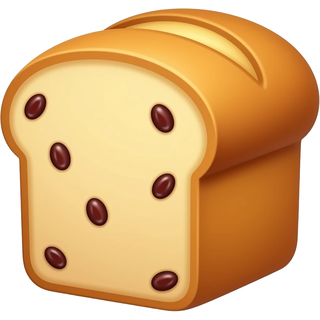 raisin bread emoji
