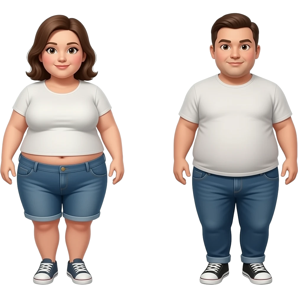 Make her fat just like the other photo emoji