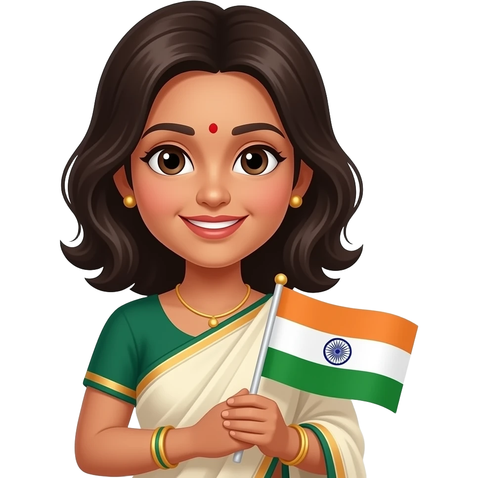GIVE ME EMOJI FOR MOTHER AND INDIA FLAG emoji