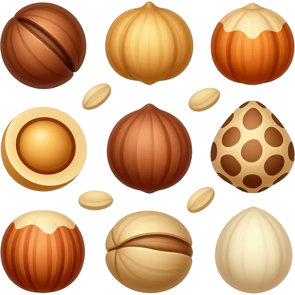Nuts and seeds emoji