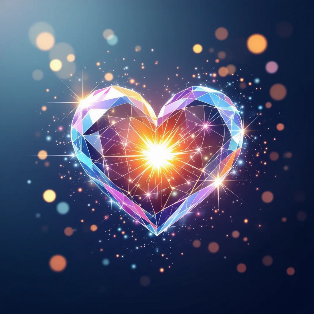 sparkling heart emoji