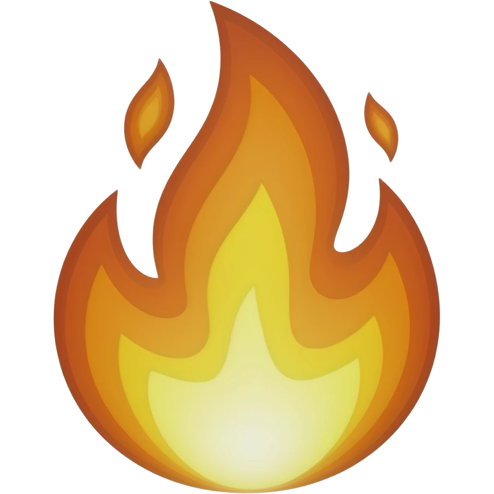 Flame emoji