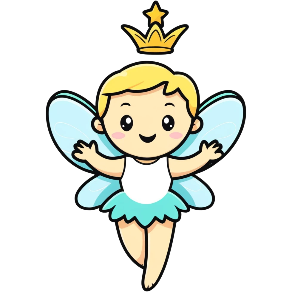 Pink tooth fairy  emoji