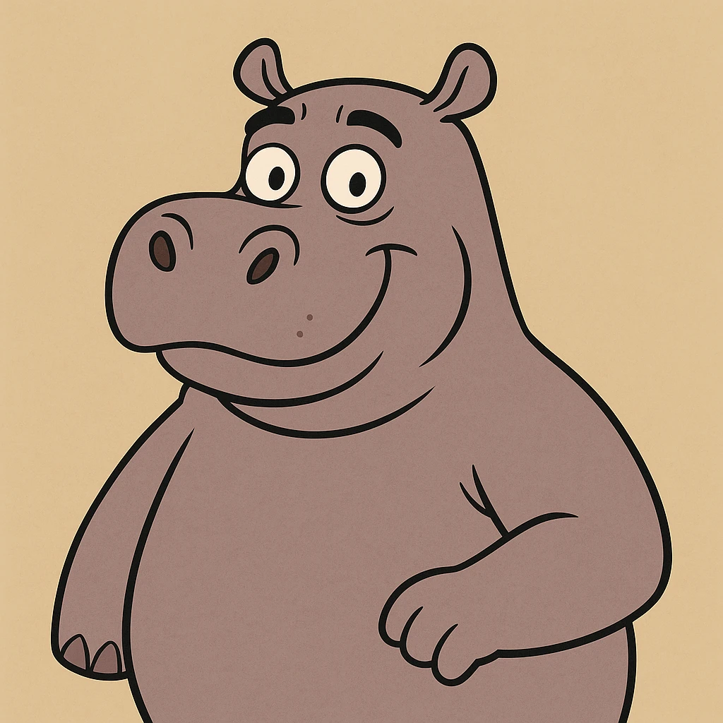 Hippo emoji
