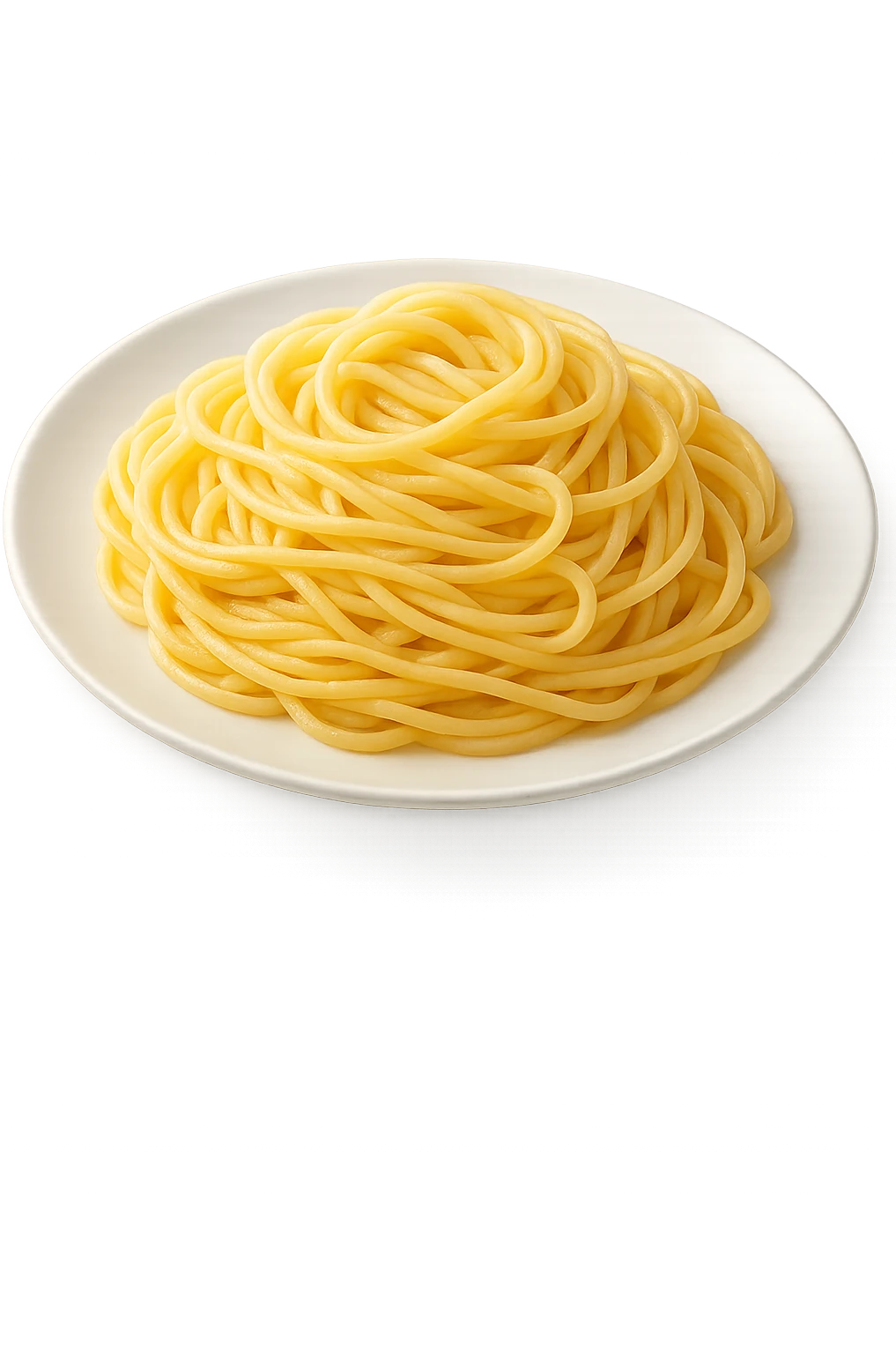 Pasta cucinata su un piatto emoji