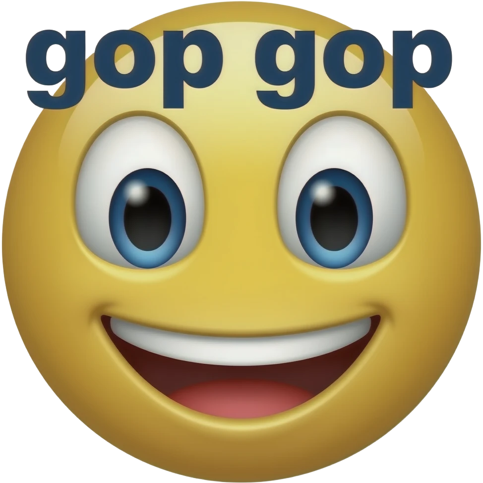 make emoji like gop gop emoji
