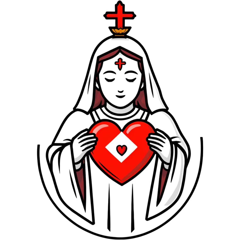 Sacred heart emoji