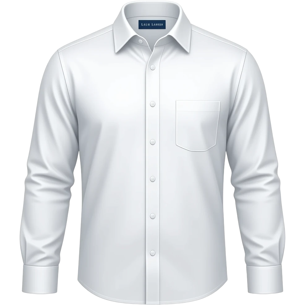 Ralph Lauren White Shirt emoji