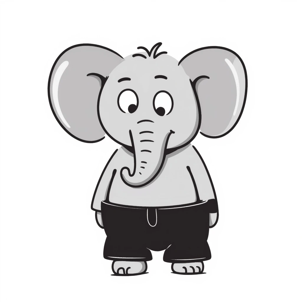 Elephant emoji