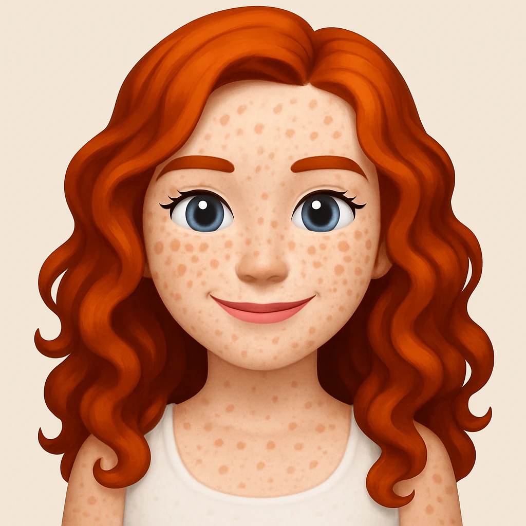 turn the second man in emoji style of the 1st image, match the facial features and match dressing style of the 2nd image, she is wearing white tank top emoji