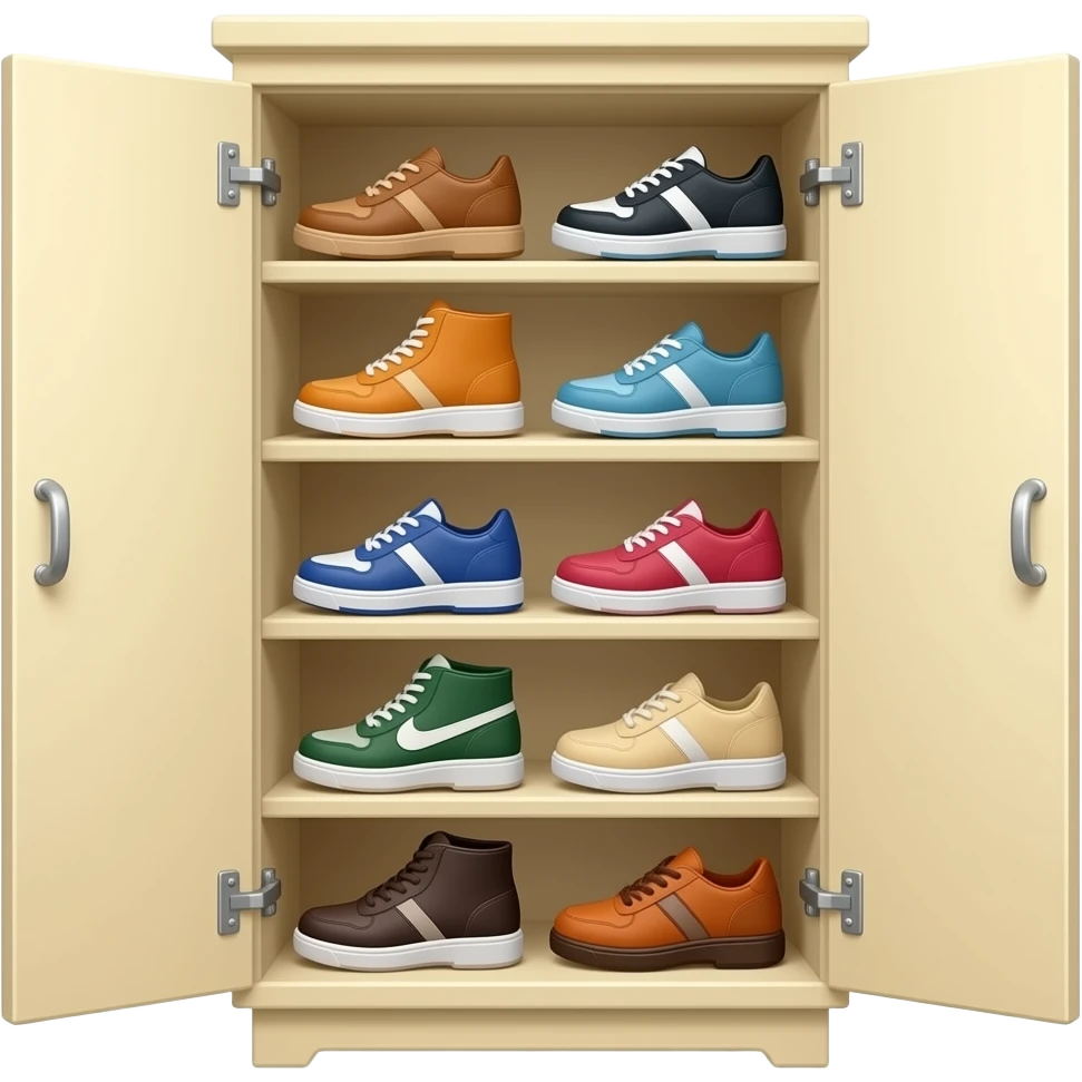 shoes wardrobe cream color the wardrobe emoji