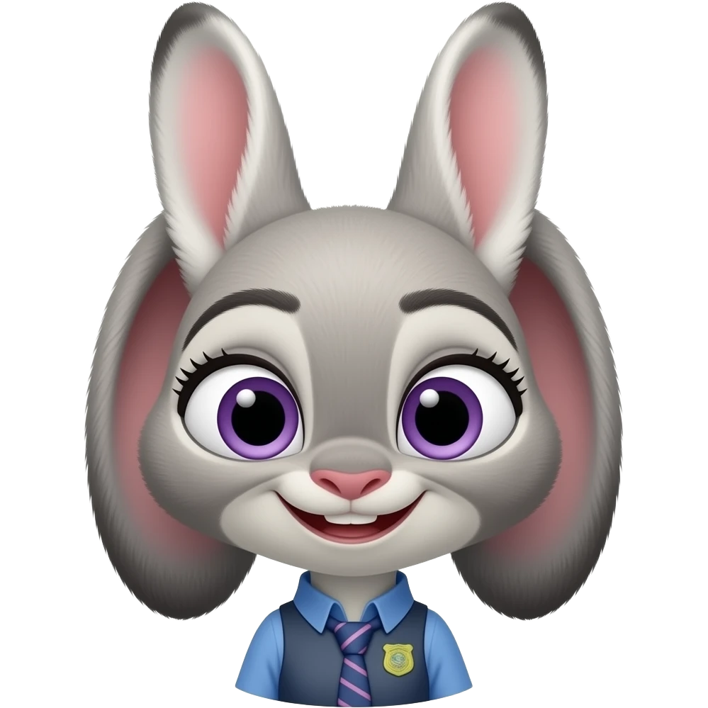 Judy hoops Zootopia emoji