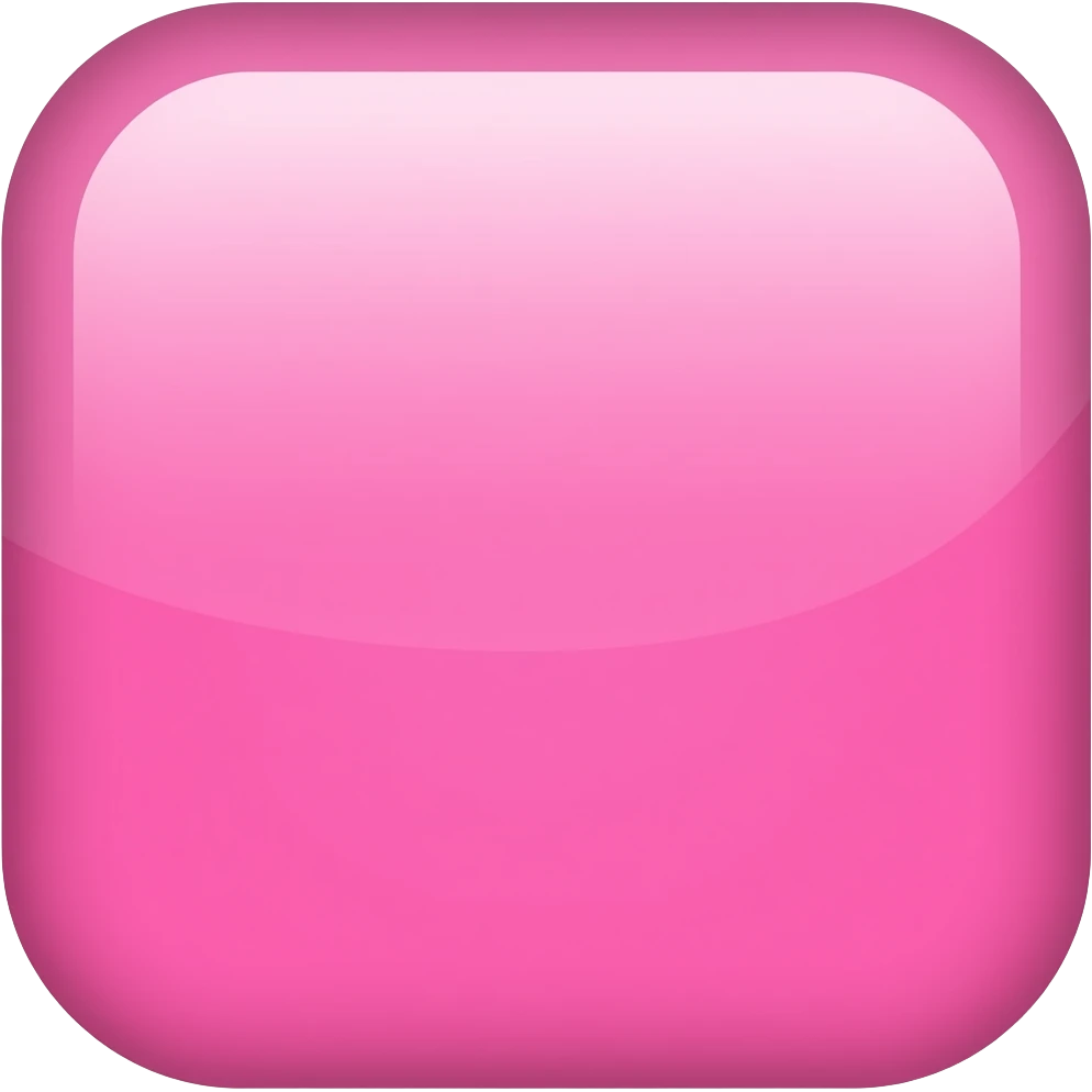 Pink  square emoji