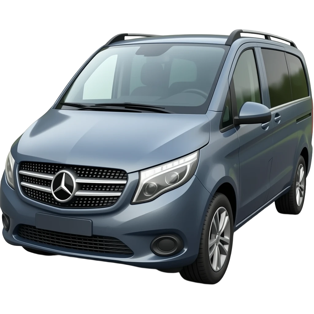 nur eine mercedes v klasse von der seite nichts anderes emoji