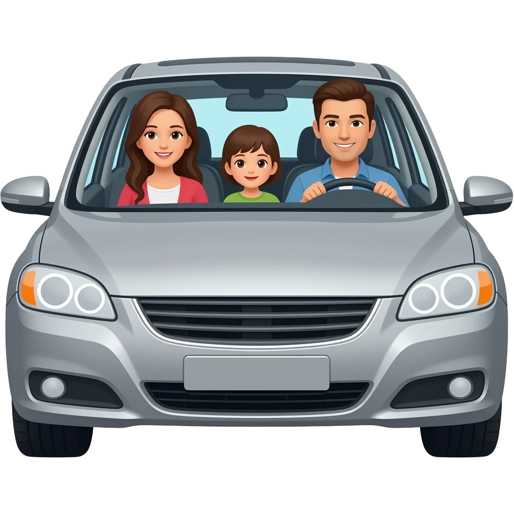 Family travel emoji