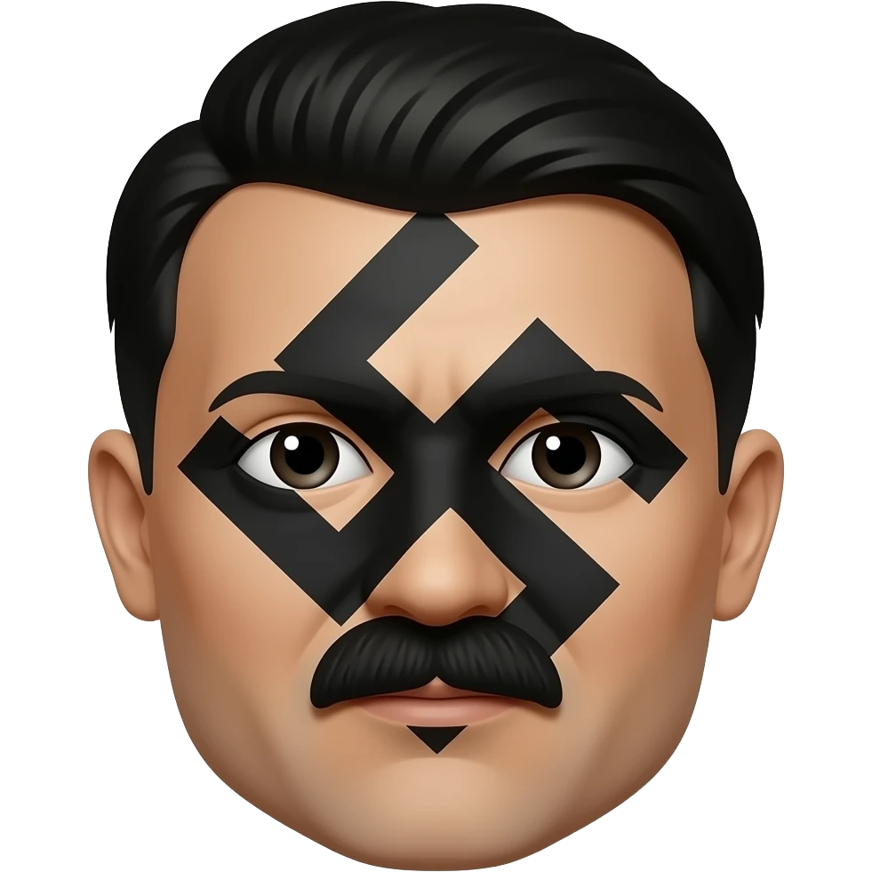 Black Hitler emoji