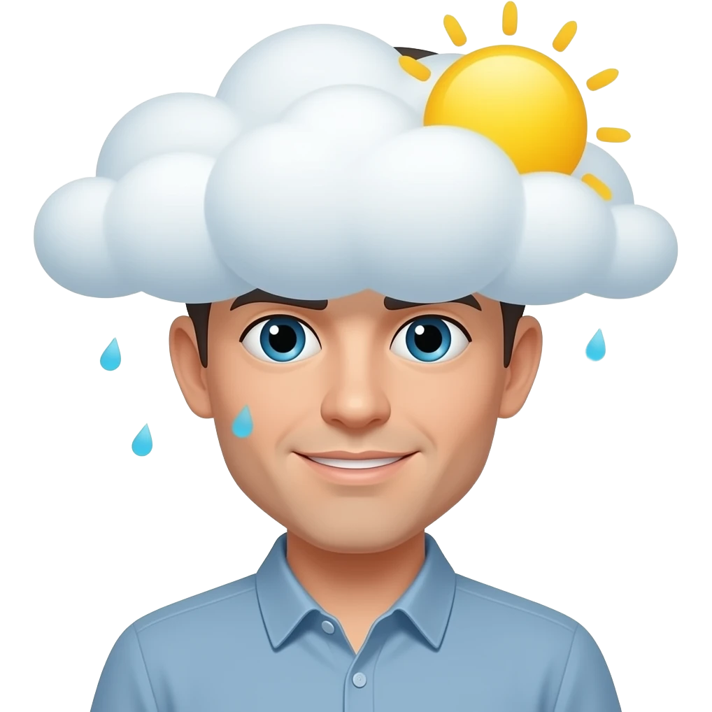 Under the weather emoji