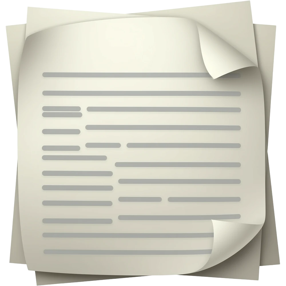 document emoji