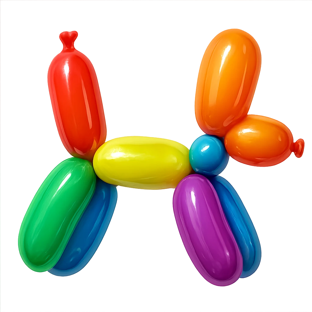 Toy black silhouette emoji