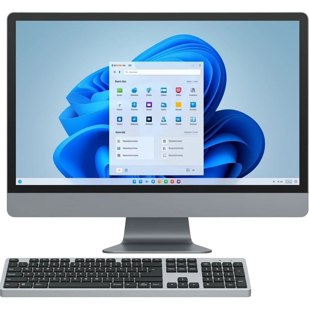 windows 11 pro pc as emoji