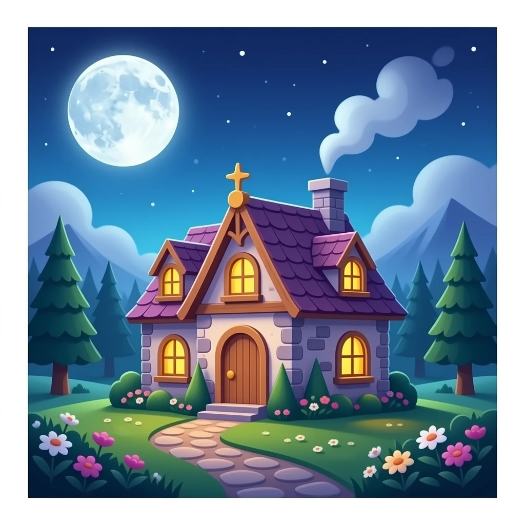 magical house emoji