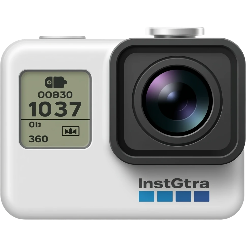 Camera insta 360 3s emoji