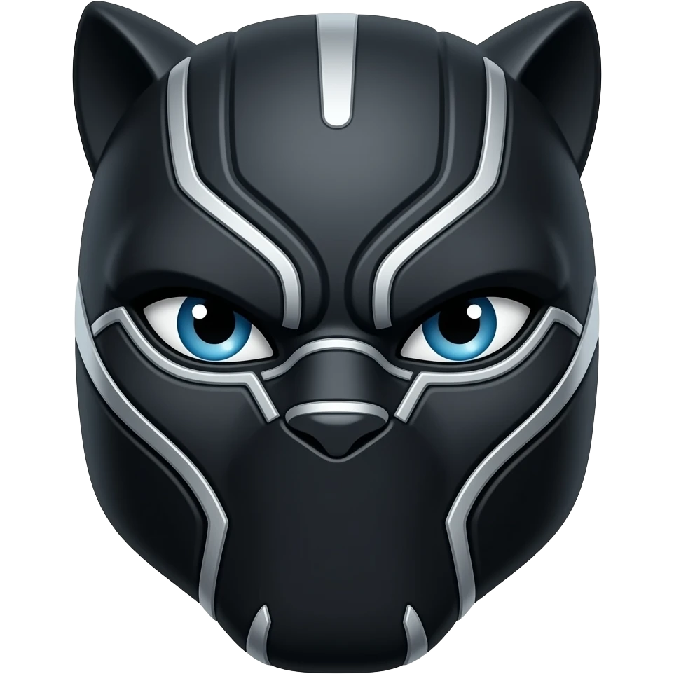 Kara panter emojisi emoji