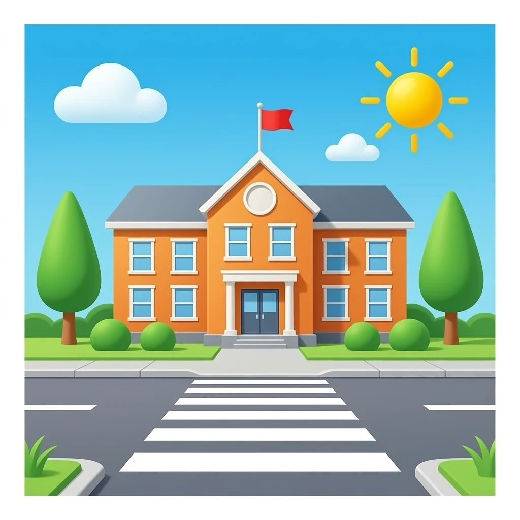 School Crossing emoji