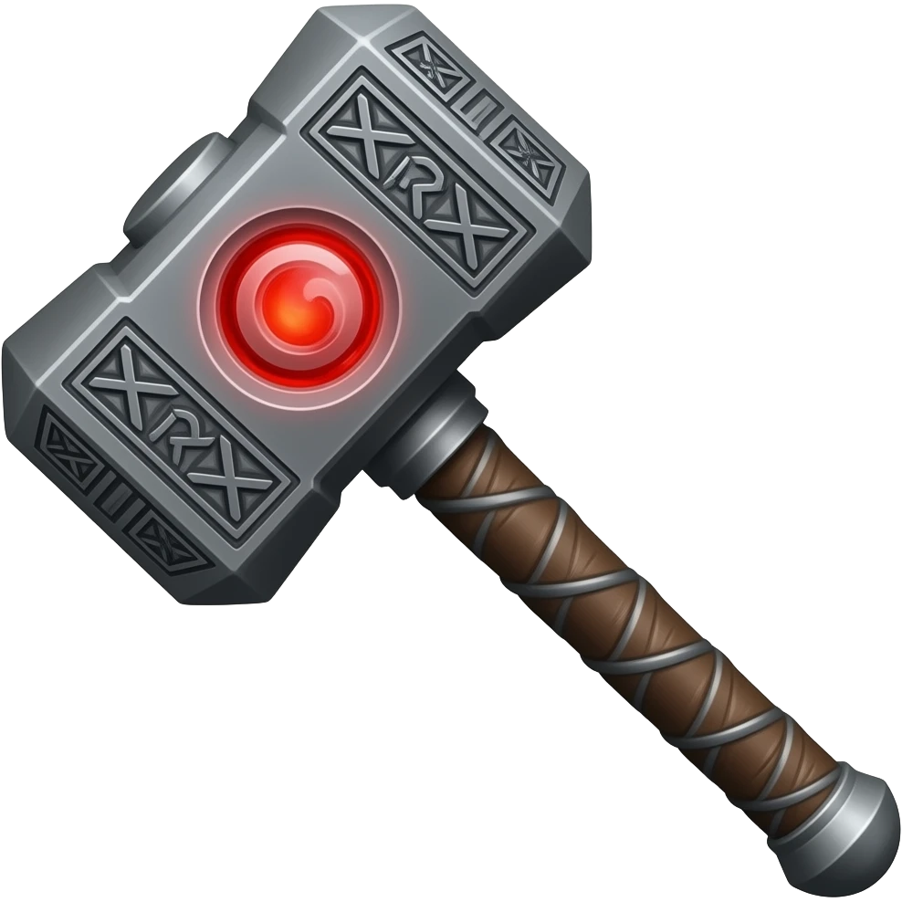 Stormbreaker hammer of thor emoji
