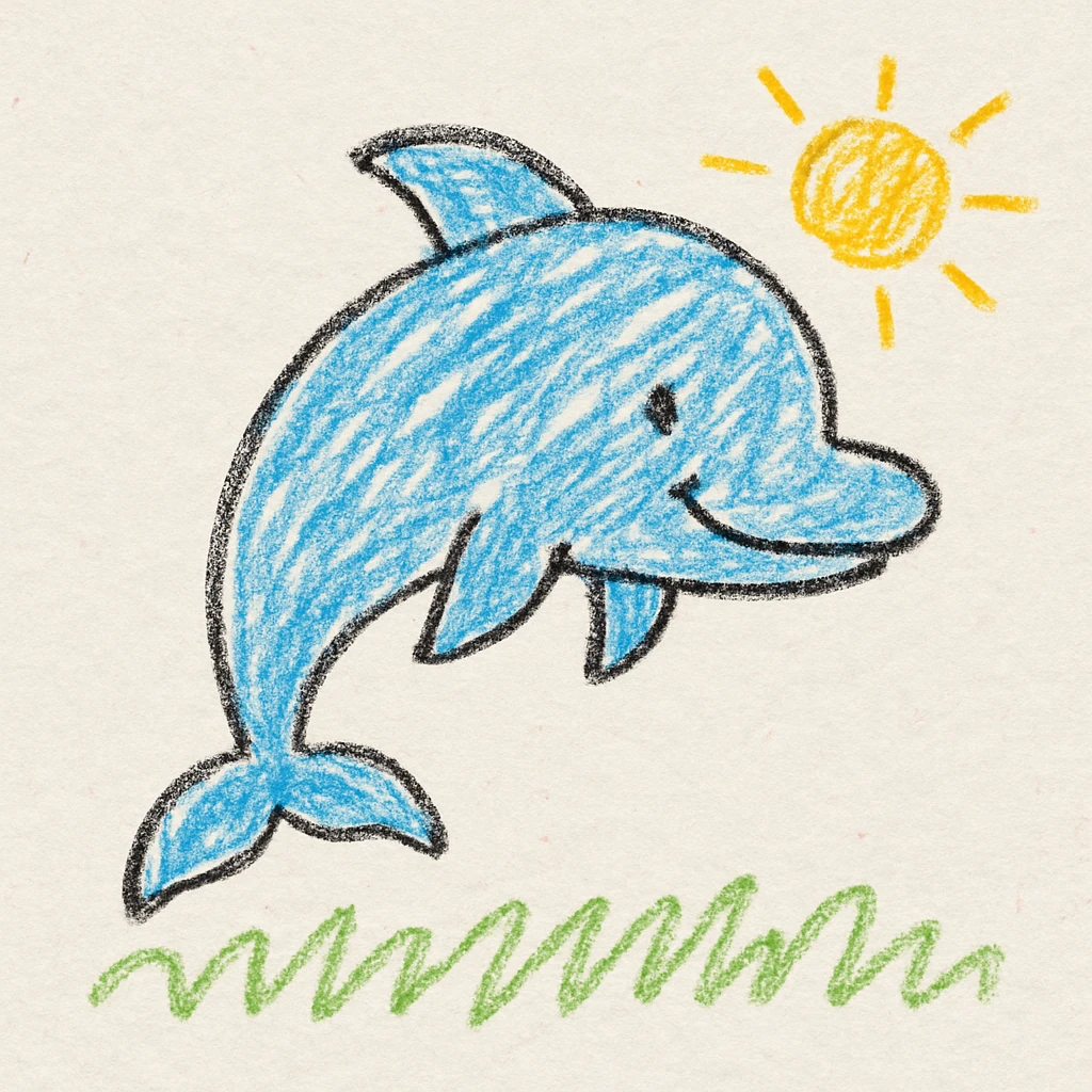 Dolphin emoji