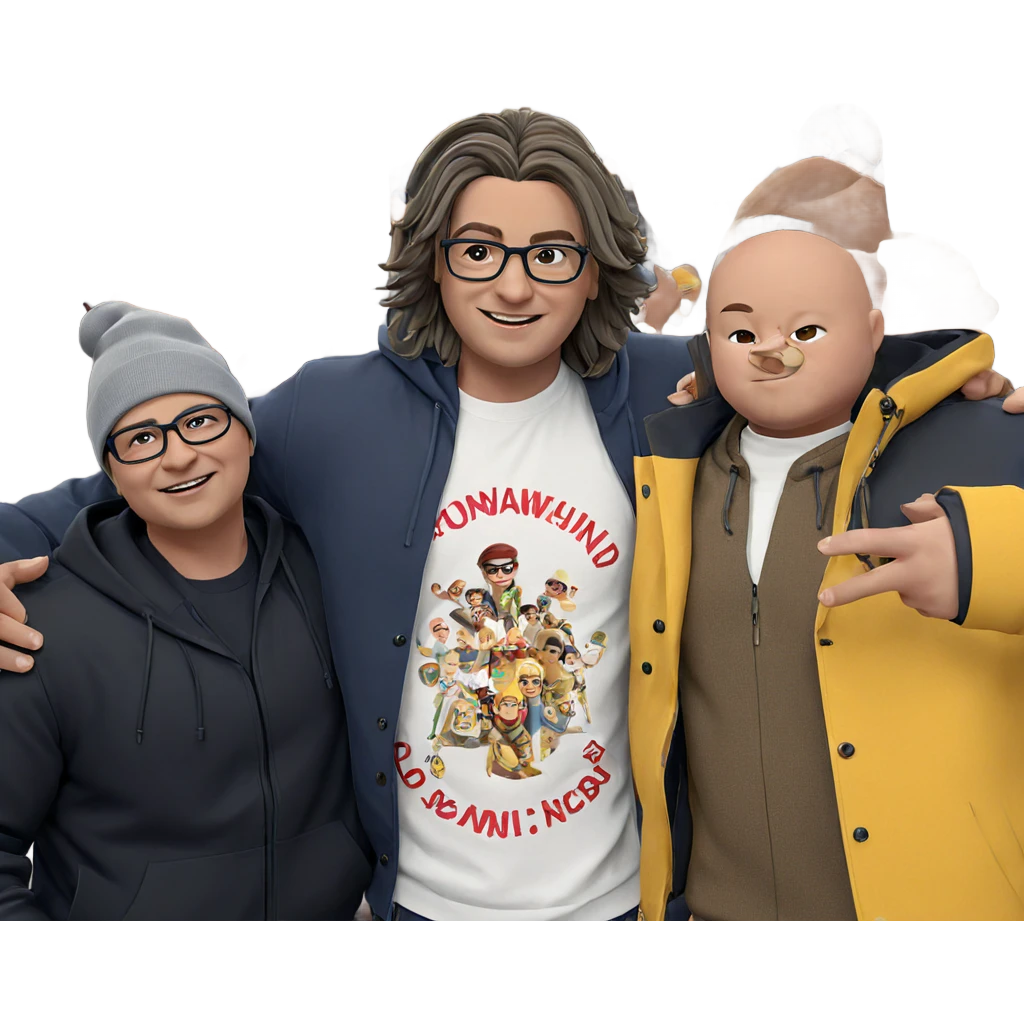 boys in stylish outfits emoji