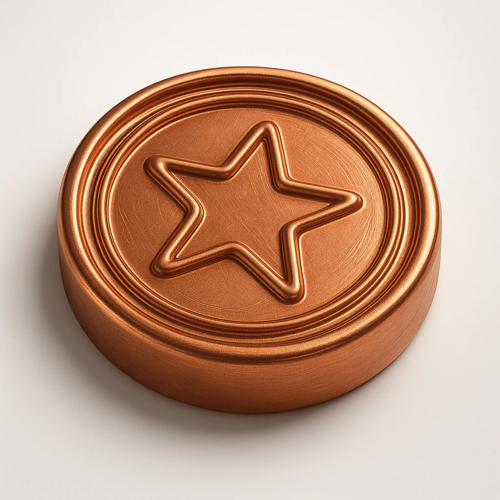 dalgona candy with circle shape, inspired by Squid Game emoji