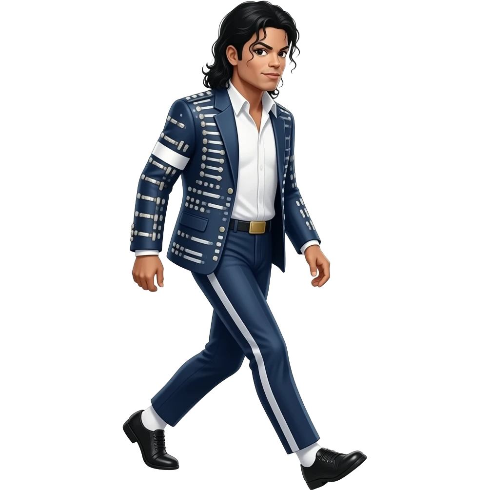 Micheal Jackson moonwalk emoji