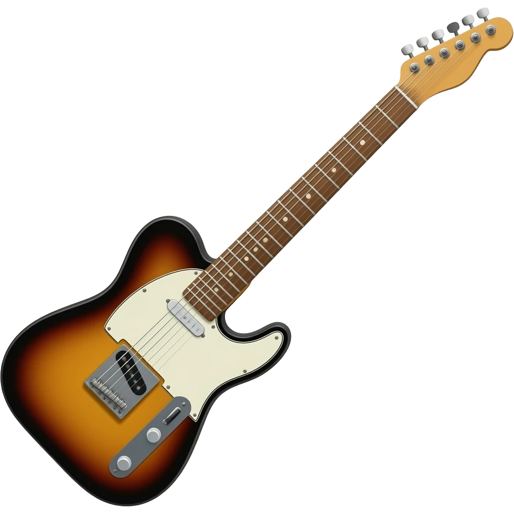 guitar telecaster emoji