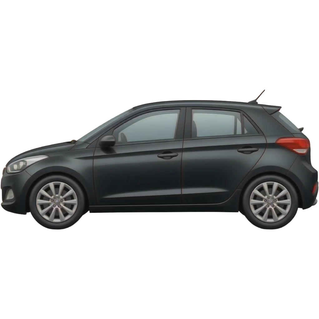 Hyundai i20 n black side face emoji