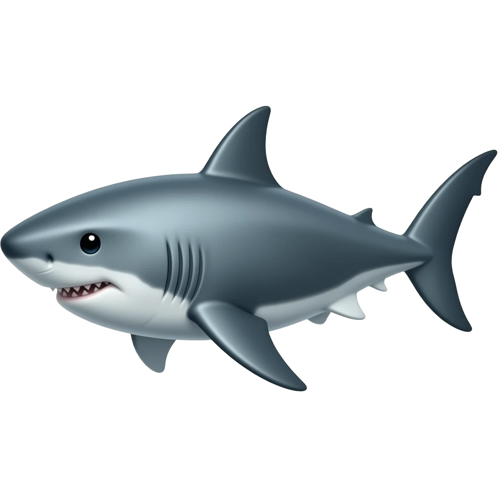 Shark emoji