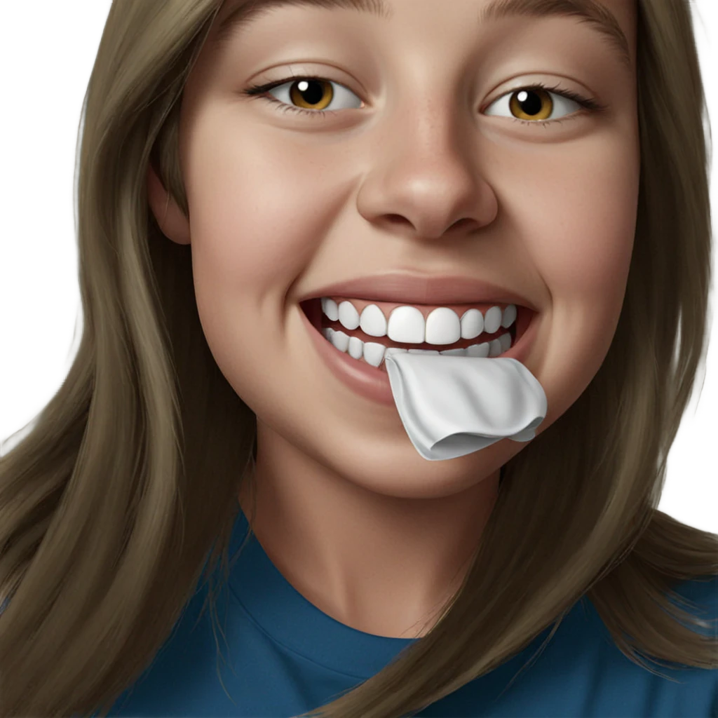 realistic portrait of girl emoji