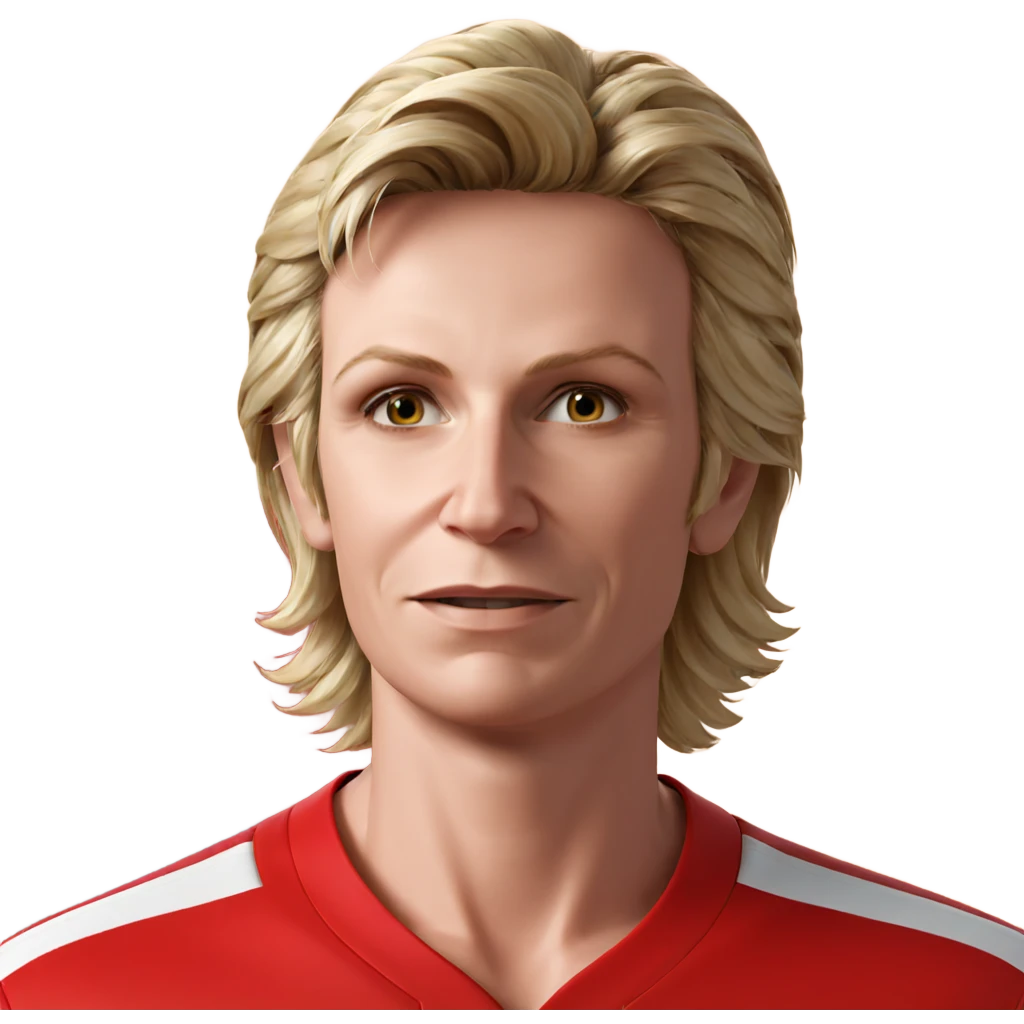 blonde boy in red shirt emoji